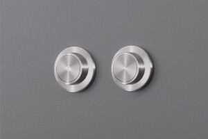 PUL06 - Pair of buttons for dual flush Geberit (Sigma) cistern installed on panel accessible for inspection