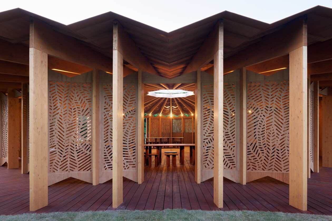 The 2023 Serpentine Pavilion is an invitation to gather around a table