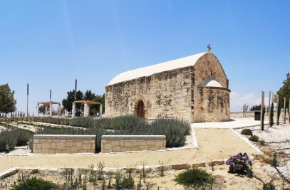 EXTERNAL LANDSCAPING OF PANAYIA ASTATHKION CHAPEL