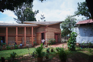 Detail: Creating Kampala’s new rammed earth and earth brick arts centre