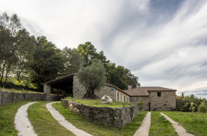 Old manor house converted into a summer residence