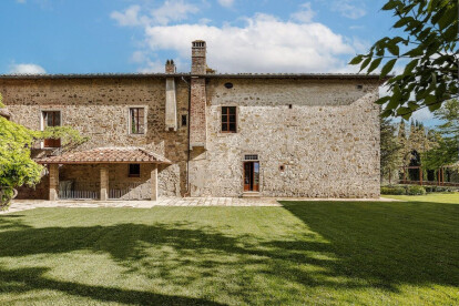 Pierattelli Architetture revives a 12th-century episcopal complex into a contemporary boutique hotel in Tuscany