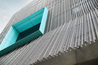Perforated zinc solutions for façades
