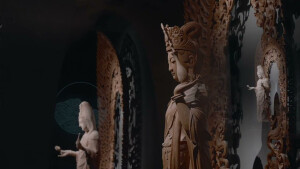 Ji Xin Monastery, Wood Buddha Statue