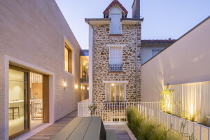 House in Hauts-de-Seine marries traditional French architecture with contemporary forms