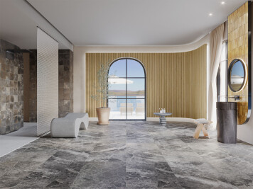 LISTON MADERA FRESNO Porcelain stoneware wall tiles with wood effect By  Porcelanosa
