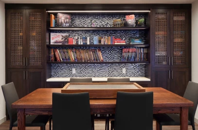 Bellevue Game Room Cabinetry