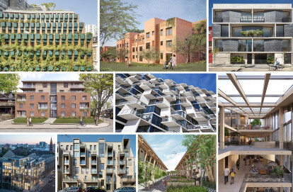 “Reconceptualizing Urban Housing” focuses on the collective expertise of nine women-led architectural studios