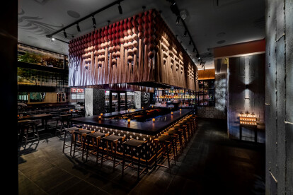 MI VIDA restaurant concept presents an interior steeped in culture and colour