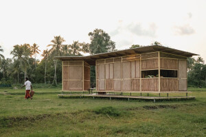 NO crafts a temporary modular housing solution for inaccessible sites using local materials