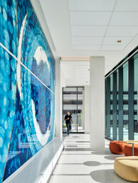 Bendheim's TurnKey Fusion Light Wall at NextGen Precision Health