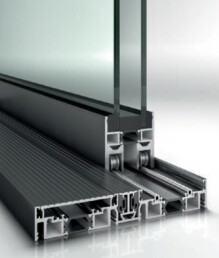 Xtravision triple-glazed alumiunum window - detail section