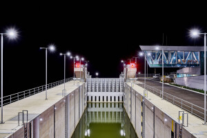 Mosoni-Danube Flood gate Control building