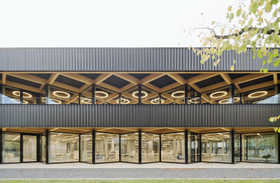 Canteen and Media Center in Darmstadt