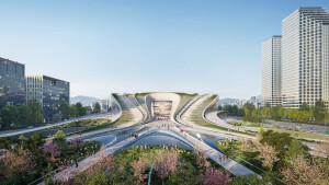Zaha Hadid Architects shortlisted for the 2nd Sejong Cultural Centre competition in Seoul with a compelling nature-based concept