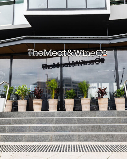 The Meat & Wine Co., Sydney. Restaurant Design - Australia.