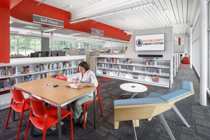 Hapeville Library in Hapeville, GA, USA