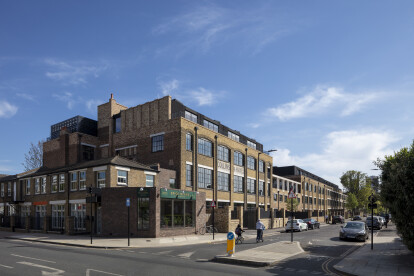 Henley Halebrown transforms former industrial building into workplace for creatives in London