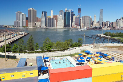 Brooklyn Bridge Park Pop-Up Pool
