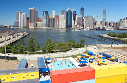 Brooklyn Bridge Park Pop-Up Pool