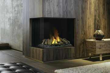 Left-corner e-MatriX Vapor Fireplace Left-corner e-MatriX Vapor Fireplace
