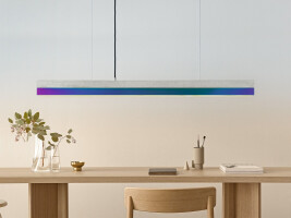 [C-serie]iris Pendant light iridescent stainless steel