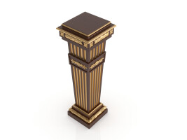 Luxury Solid Wood Vase Stand