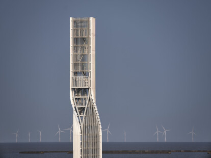 Twisting Tower, Eco-infrastructure, Shanghai