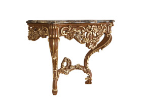 EMPIRE CONSOLE WITH GOLDEN CARVINGS