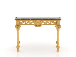 MARBLE TOP EMPIRE CONSOLE