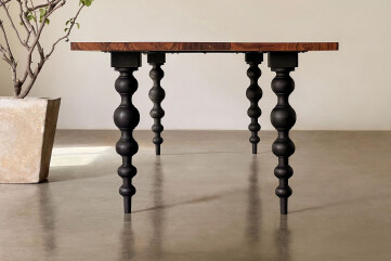 Rhine Legs Dining Table in CP Teak Rhine Legs Dining Table in CP Teak