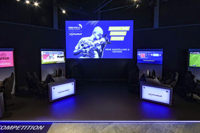 eFOOTBALL: THE VIRTUAL PITCH. INTERACTIVE EXHIBITION