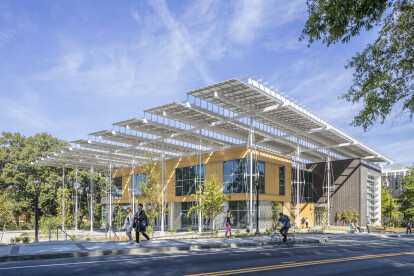 Detail: photovoltaic roof of the Kendeda Building for Innovative Sustainable Design, Atlanta