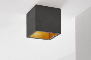 [B7]dark Ceiling spot cubic