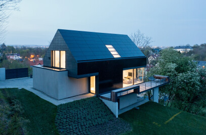 Solar architecture house