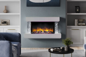 Milan Suite - Electric Fireplace