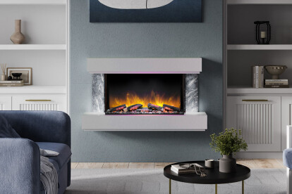 Milan Suite - Electric Fireplace