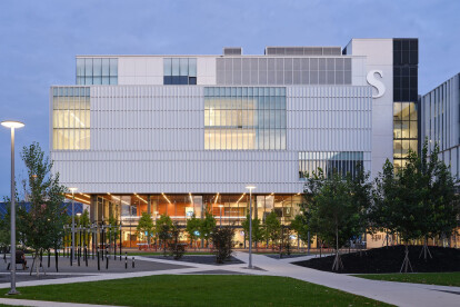 New hub transforms the student experience at a suburban commuter campus