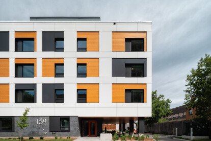 Figurr Architects Collective completes affordable and sustainable apartment building in Ottawa