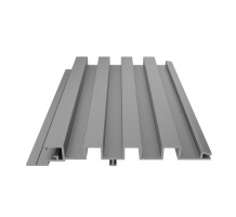 Falkit® System Romeo - Ribbed aluminium slat for use in architecture, interior and exterior cladding and ventilated façades
