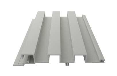 Falkit® System Tristán - Ribbed aluminium slat for use in architecture, interior and exterior cladding and ventilated façades