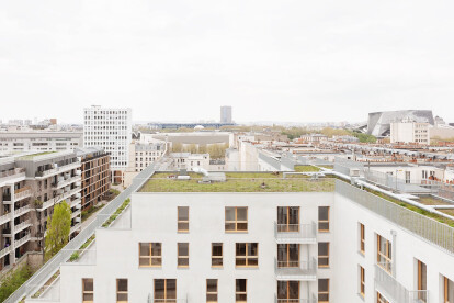 Studio Razavi Architecture designs a Parisian apartment building that promotes urban densification