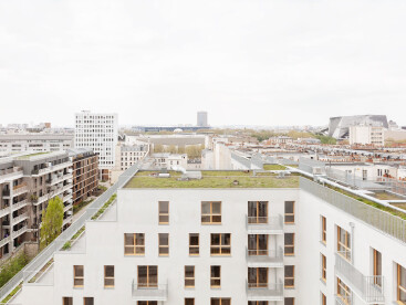 Studio Razavi Architecture designs a Parisian apartment building that promotes urban densification