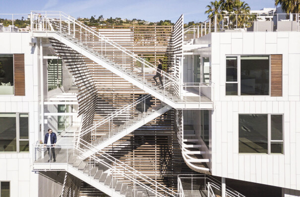 10 residential buildings that make a feature of exterior stairs