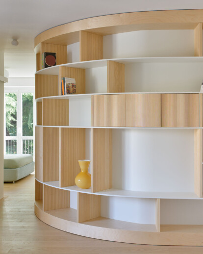 Apartment with a Library