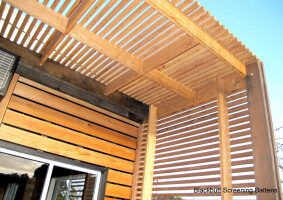 Blackbutt Timber Battens with OSMO Oil Finish