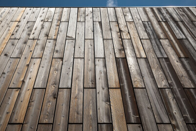 Custom Sandblasted Cedar Panels