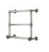 BTR3 Traditional 3 bars plumbed in heated brass towel rail
