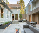 EXTERIOR VICTORIAN & ADDITION / COURTYARD