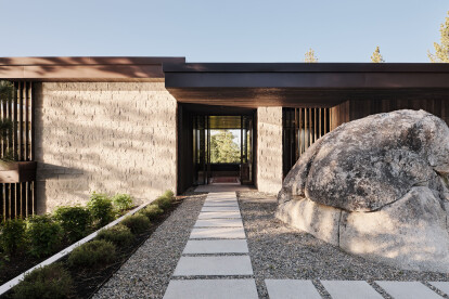 EXTERIOR FRONT ENTRY / BOULDER